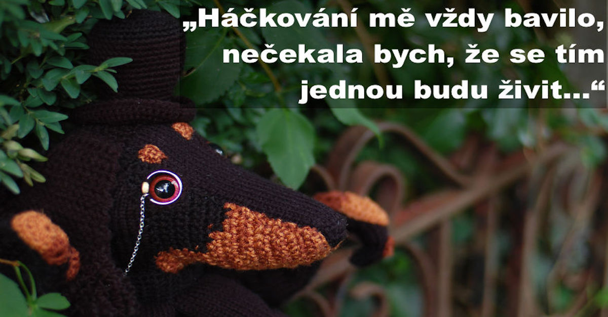 Uháčkovala jsem Chobotopsy podle plemen a kočku, která všechny nesnáší