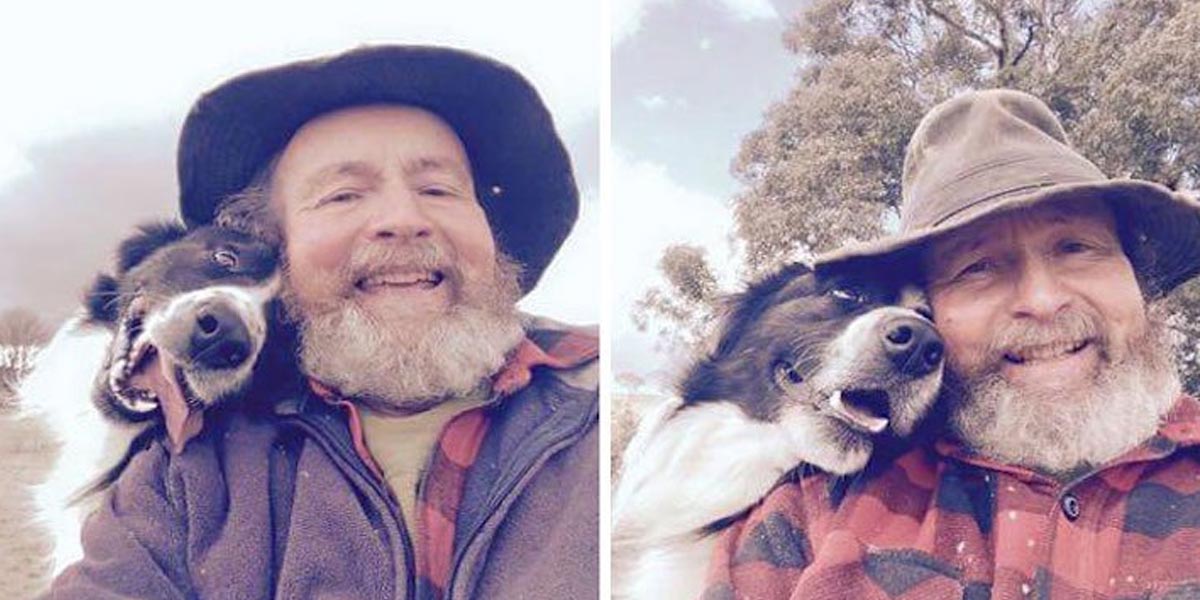 Vnučka učila svého dědu, jak udělat selfie. To ale netušila, že se z něj stane internetový král