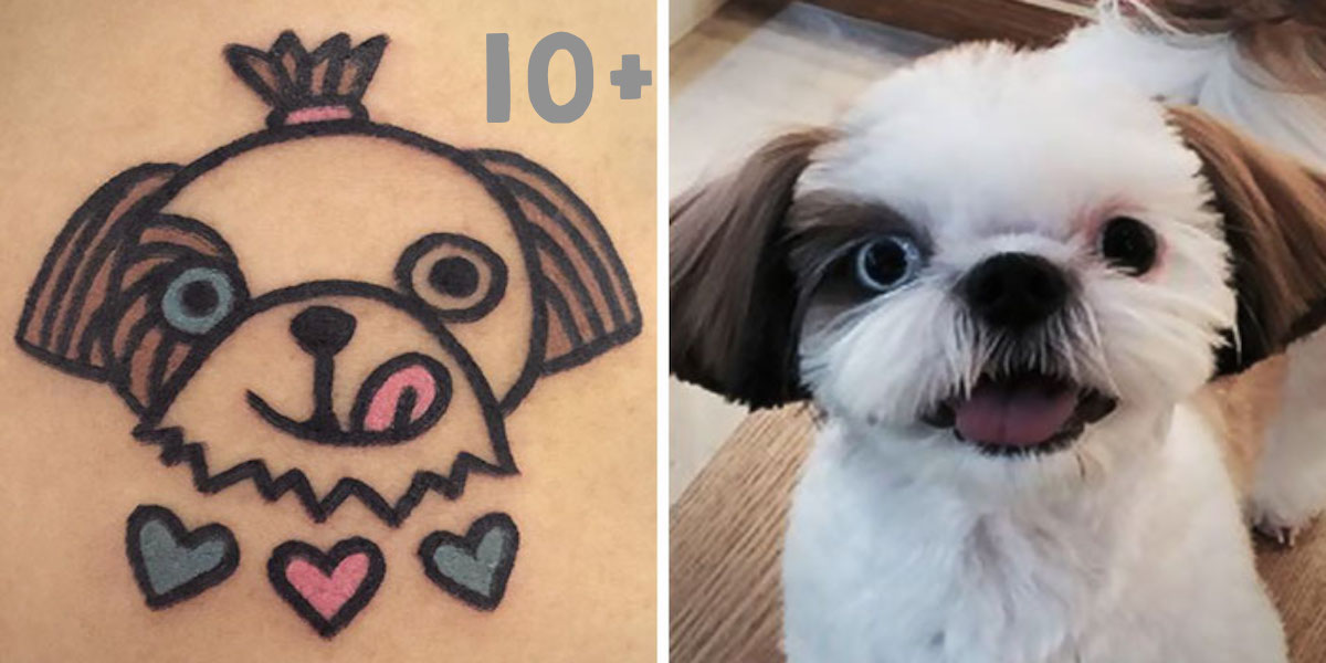 Tatér z Jižní Koreje vytvořil psůžasné umění (16 obrázků)