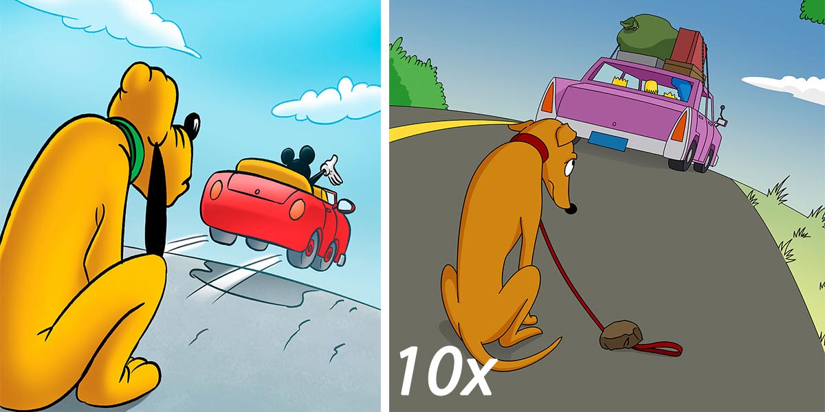 10 komiksů, které zvedají povědomí o opuštěných psech